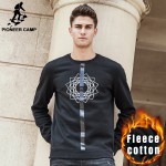 Pioneer Camp fashion sweatshirts men brand clothing hip hop male hoodies top quality casual mens hoodies sweatshirts 622177