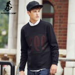 Pioneer Camp fleece hoodies men new autumn Winter fashion men brand clothing casual 100%cotton thicken male sweatshirt 699031