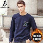 Pioneer Camp winter autumn thick brand mens hoodies and sweatshirts 100% cotton male quality fashion casual sweatshirt 677166