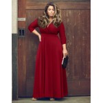 Plus Size Women Clothing 3XL New Autumn V-neck Party Long Dress Big Size Casual Slim Bodycon Maxi Dress Robe vestido longo MK378