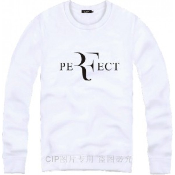 Plus size xxxxl hoodies men women federer perfect printing o neck long sleeve pullover sweatshirt casual fleece sweatshirts