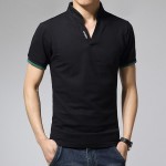 Polo Men Slim Collar Short Sleeve Shirts Casual Tee Tops Mens polos homme Short Shirt Plus Size XXXL 4XL 5XL