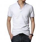 Polo Men Slim Collar Short Sleeve Shirts Casual Tee Tops Mens polos homme Short Shirt Plus Size XXXL 4XL 5XL