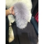 Promote Cheap Fox Wool Real Natural Fur Coats Women Genuine Racoon Dog Fur Hood Long Outwear SML Trench Overocats Autumn Fur