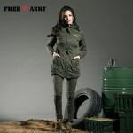 Promotion Brand Winter Ladies Jackets Womens Outwear Warm Hooded Green Long Jacket Parka Winter Women Jacket And Coat Gs-8372A