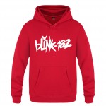 Punk Band BLINK 182 Hoodie Cotton Winter BLINK 182 Logo Sweatershirt Pullover Hoody With Hood For Men Women