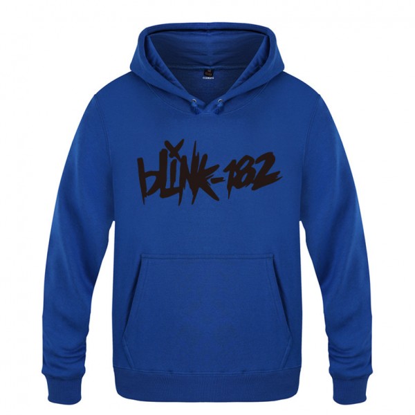 Punk Band BLINK 182 Hoodie Cotton Winter BLINK 182 Logo Sweatershirt Pullover Hoody With Hood For Men Women