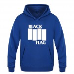 Punk Rock Band Black Flag Hoodie Cotton Winter Teenages Black Flag Sweatershirt Pullover With Hood For Men Women