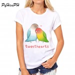 PyHen  Animal Puns Design t-shirt women animal / Hedgehog / mouse  Lover Short Sleeve top slim tee shirt femme women blusa