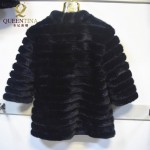 Quality Real Fur Coats Jacket with Zipper Real Natural Mink Fur Coat Women Genuine Mink Fur Coat Russian Winter Warm Jackets
