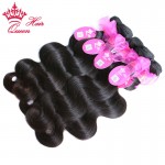 Queen Hair Products 100% Brazilian Virgin Hair Extensions Unprocessed Human Hair Weft Body wave 2pcs/lot Queen Hair Co., Ltd