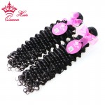 Queen Hair Products Brazilian Deep Wave Virgin Hair 100% Unprocessed Brazilian Deep Curly Virgin Hair Fast Shipping 3pcs/Lot