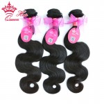 Queen Hair Products Brazilian Virgin Hair Body Wave Brazilian Hair Weave Bundles Unprocessed Human Hair Extension FAST SHIPPING