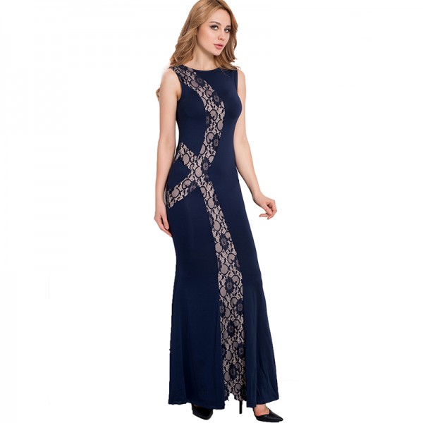 RA80054  Unique design new arrival women fashion long dresses sleeveless floor-length plus size dress summer sexy maxi dress