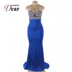 RB80086 Top Selling Women Dress Party Evening Elegant Summer Maxi Dress 2016 Popular Sleeveless Floor Length Long Dress