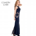 RE80054 Comeonlover High quality floor-length solid maxi dress new summer plus size sexy dress club wear hot women long dress