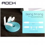 ROCK Original Micro USB Cable for Samsung/HTC/Meizu/Xiaomi/Huawei, Wired Charging Data Sync Flat USB Cables data for Android