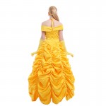 ROLECOS 2016 Fantasia Women Halloween Cosplay Southern Beauty And The Beast Adult Princess Belle Costume CC167A