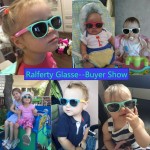 Ralferty TR90 Flexible Kids Sunglasses Polarized Child Baby Safety Coating Sun Glasses UV400 Eyewear Shades Infant oculos de sol