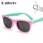 Ralferty TR90 Flexible Kids Sunglasses Polarized Child Baby Safety Coating Sun Glasses UV400 Eyewear Shades Infant oculos de sol