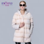 Real winter mink fur coats genuine mink fur down coats of women thick warm mink fur vest 38-48 size good quality female fur coat