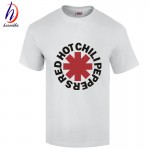 Rock Band Red Hot Chili Peppers T shirt Camisetas Hombre Hot nk Punk Rap Alternative Rock And Roll Red Hot Chili Peppers T shirt