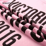 Romanticism Fashion Summer pink Lovely T shirt Women Cool Short Sleeve T-shirts for girls Cute Tops Tees