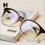 SHAUNA Classic Women Round Eyeglasses Frame Brand Designer Fashion Men Nail Decoration Optical Glasses Reading Glasses