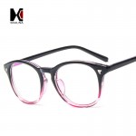 SHAUNA Classic Women Round Eyeglasses Frame Brand Designer Fashion Men Nail Decoration Optical Glasses Reading Glasses