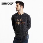 SIMWOOD 2016 New Autumn Winter Sweatshirts Men Fashion Hoodies long Sleeve  letter Hip Hop WY8019