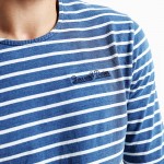 SIMWOOD 2016 new autumn men long sleeve  striped T shirt 100% cotton high quality pullover casual fashion shirt  TL3507