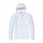 SIMWOOD 2017 Spring New Hoodies Men  off white  Fashion sweatshirt hip hop Plus size jacket WJ1666