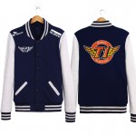 SKT T1 Faker Marin LOL Unisex Long Sleeve Cosplay Baseball Jacket Free Shipping