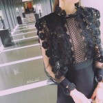 SMTHMA 2017  Summer Runway new arrive black Lace Dress