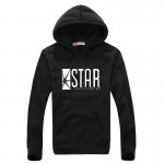 STAR S.T.A.R.labs black men Hooded Hoodies sweatshirt jumper the flash gotham city comic books superman tv series o-neck hoody