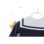 Sailor Dresses For Baby Girls Old Navy Kids Clothes Spring 2017 Long Sleeves Children Clothing Toddler Vestidos 0-2 Year