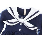 Sailor Dresses For Baby Girls Old Navy Kids Clothes Spring 2017 Long Sleeves Children Clothing Toddler Vestidos 0-2 Year