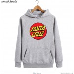 Santa Cruz Men Sweatshirt High Quality Hoodie Music Band Jacket Male Skate Brand Clothing Tracksuit Hooded Hoodies Homme