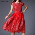 Sequin Party Evening Elegant Dress Women Summer Plus Size Black/Red Long Ball Gown Mesh Embroidery Bodycon Dress