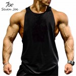 Seven Joe. musculation vest bodybuilding clothing and fitness men undershirt solid tank tops  blank golds men undershirt