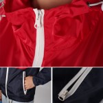 Sexy Suit Zipper Jacket Women Nylon 2017 Autumn Fashion Jacket Hooded Basic Plus Size Casual Thin Windbreaker Female Outwear