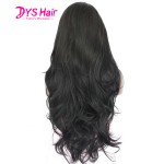 Sexy Synthetic Lace Front Wigs For Women Natural Black Long Body Wave Fluffy Sintetico Perruque Peruca Front Lace Femmle Wig 