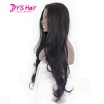 Sexy Synthetic Lace Front Wigs For Women Natural Black Long Body Wave Fluffy Sintetico Perruque Peruca Front Lace Femmle Wig 