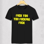 Shameless T-shirt LIP Fuck You Fucking Letter Tops Men's Clothing Cotton T Shirt Short Sleeve Jeremy Allen White Casual Men Tees