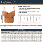 She'sModa Faux Suede Leather Boho Hippie Corset Bralet Women's Bustier Bra Night Club Party Cropped Top Vest Plus Size