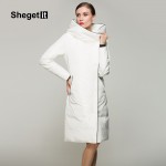 Shegetit Long Down Parkas 2016 New Winter Jacket Women Outerwear 85% Duck Down Jacket Hooded Female Thick Coat Women Plus Size