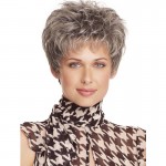 Short Wavy Pixie Cut Wigs For Black Women Heat Resistant Synthetic Wigs Female Wig Short Gray Wigs Lolita African American Hair