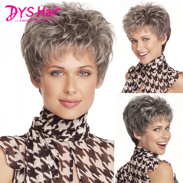 gray wigs african american