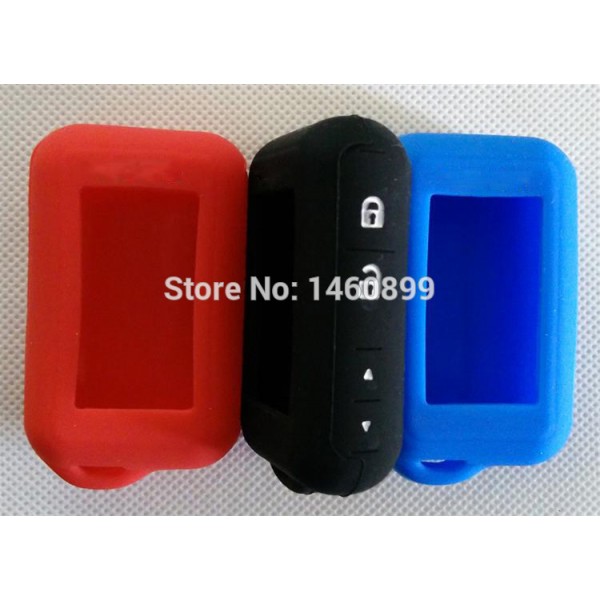 Silicone Key Case with LOGO  For Russian Version 2 way car alarm Starline E60 E61 E62 E90 E91 Remote Key Fob E90/E91/E60/E61/E62