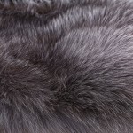 Silver Fox Fur Vest for women Real Fox Fur coat women Noble fashion luxury genuine Fur coat women QS-95